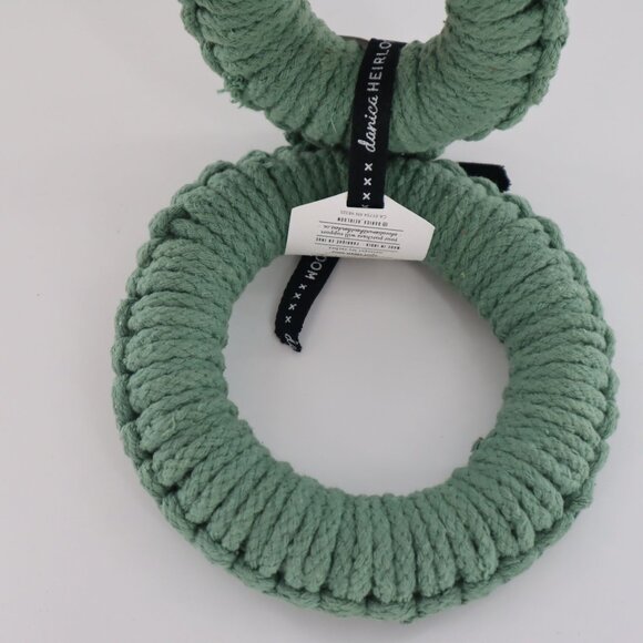 Danica Heirloom Orb Trivets Set Of 2 Jade Green Kitschy Cottage Retro Rustic NWT - Picture 4 of 6